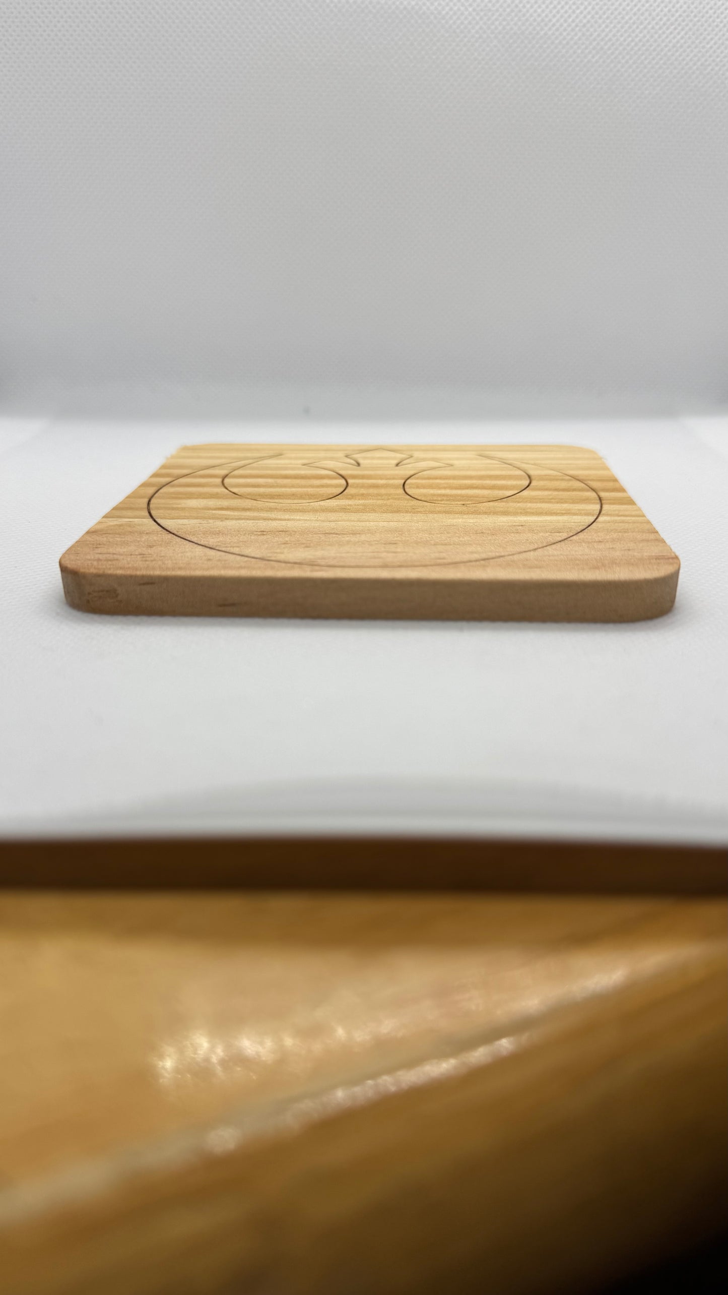 Star Wars Imperial and Rebel Wood Coasters