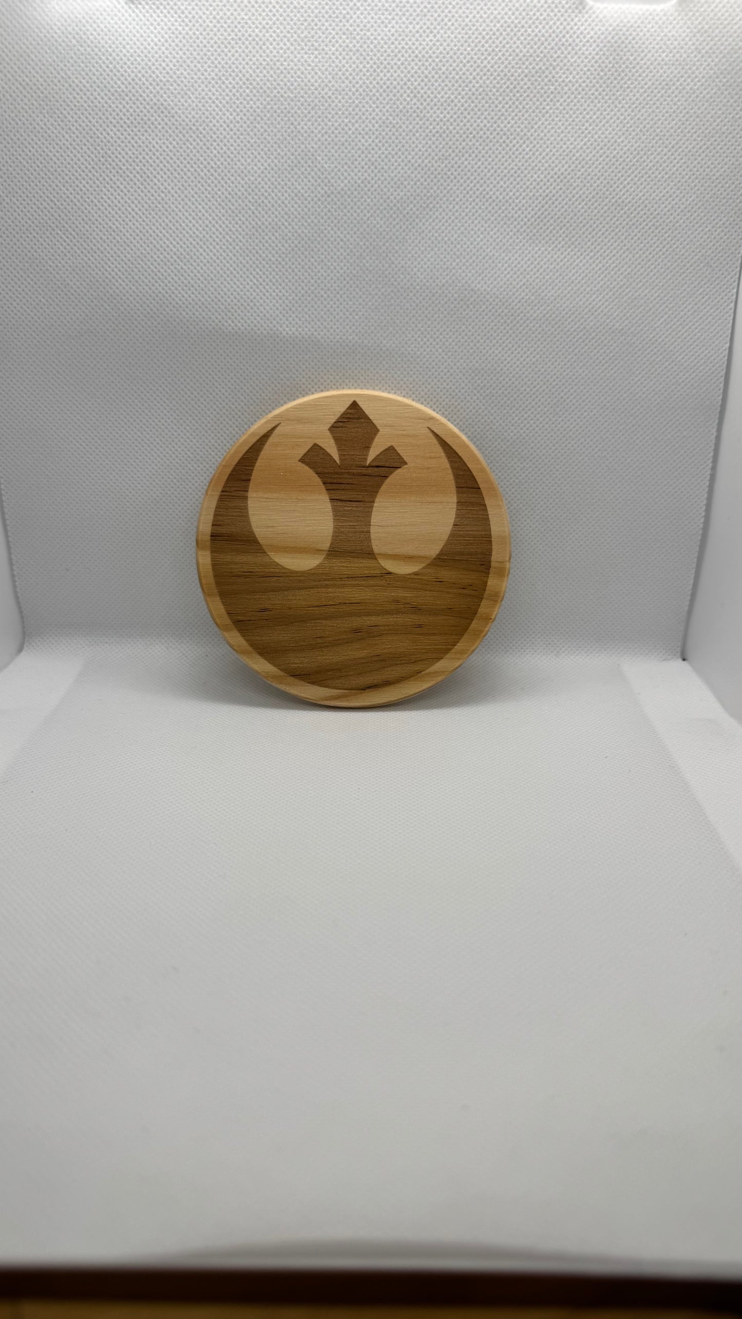 Star Wars Imperial and Rebel Wood Coasters