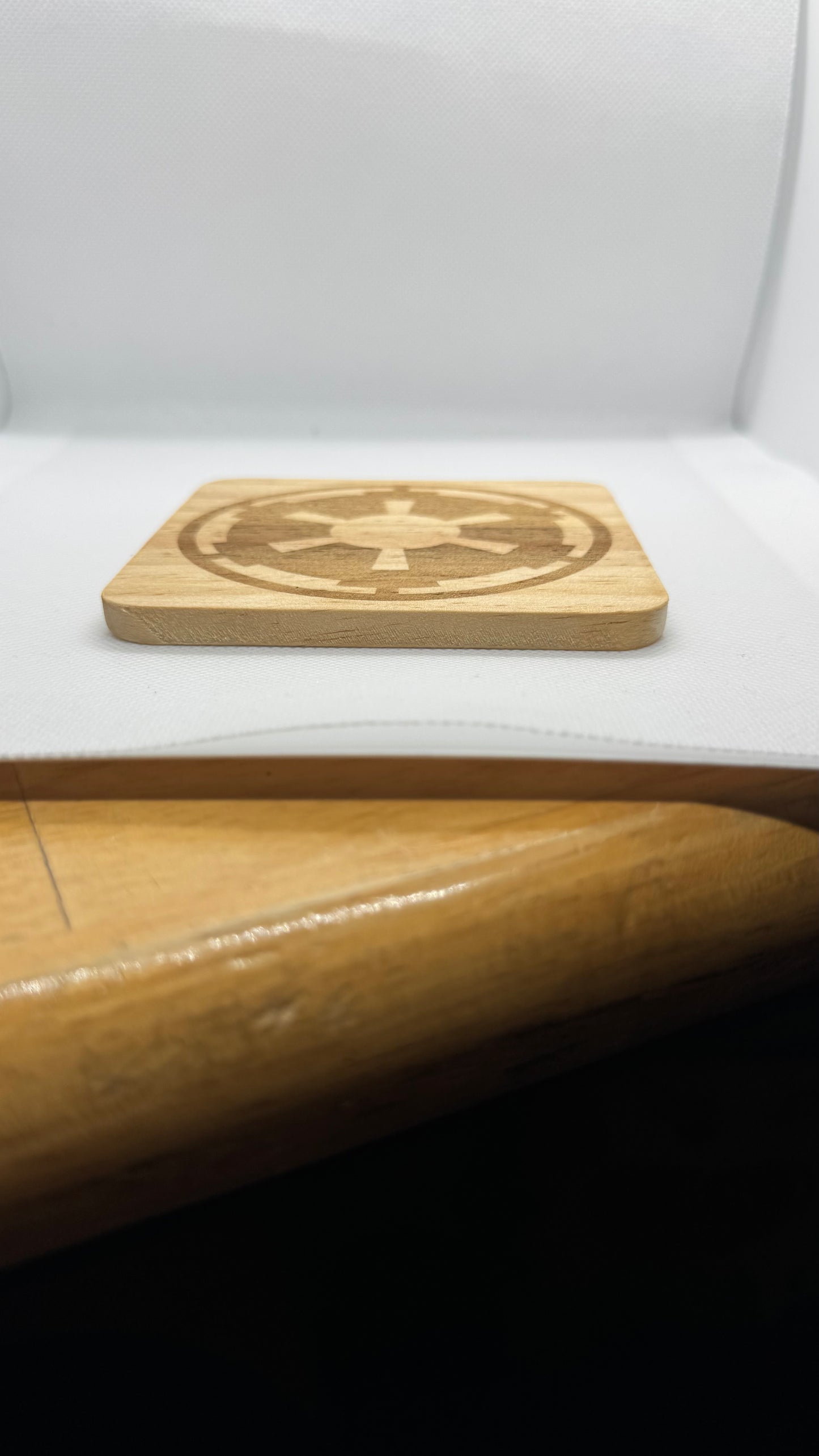 Star Wars Imperial and Rebel Wood Coasters