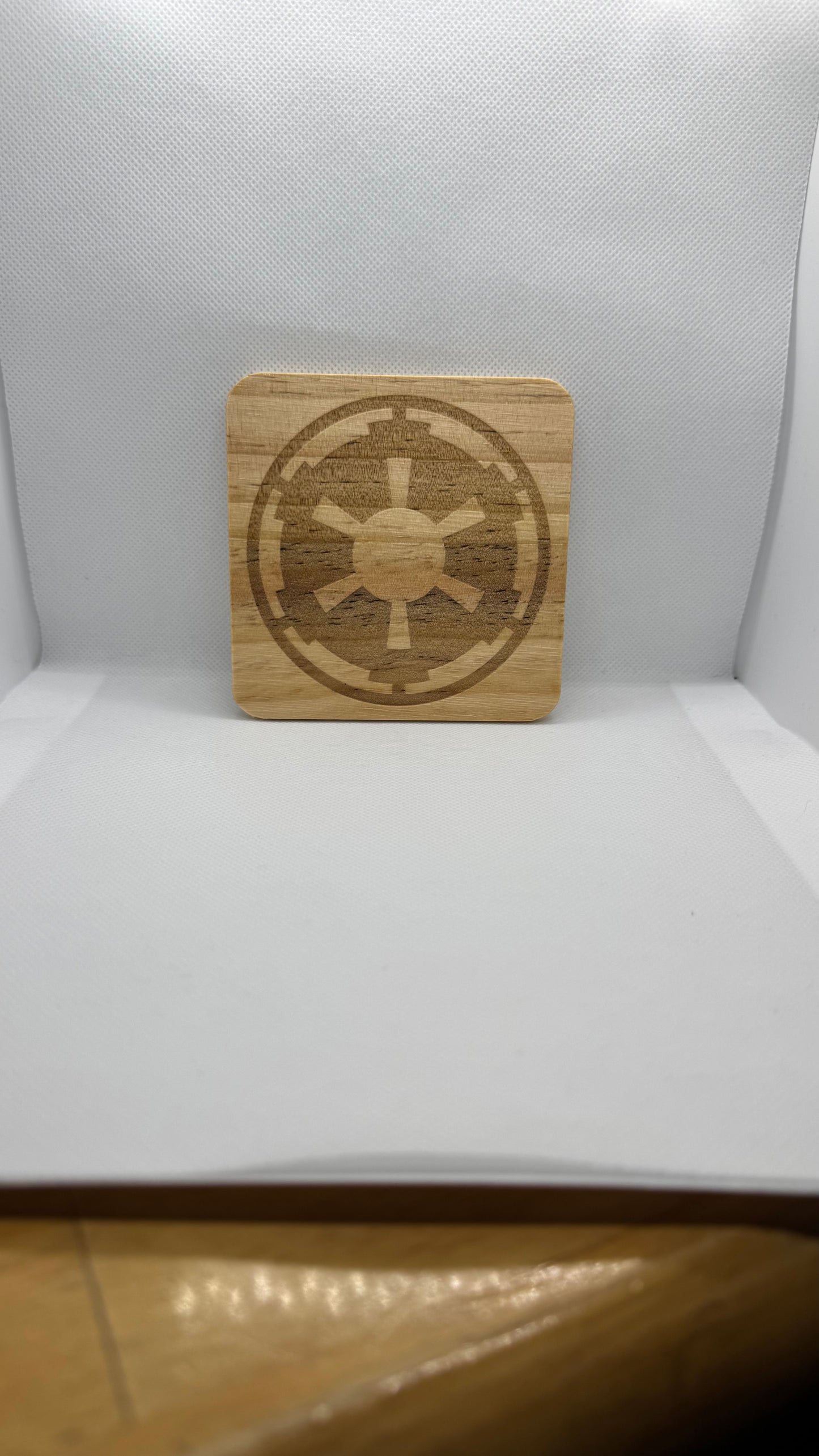Star Wars Imperial and Rebel Wood Coasters