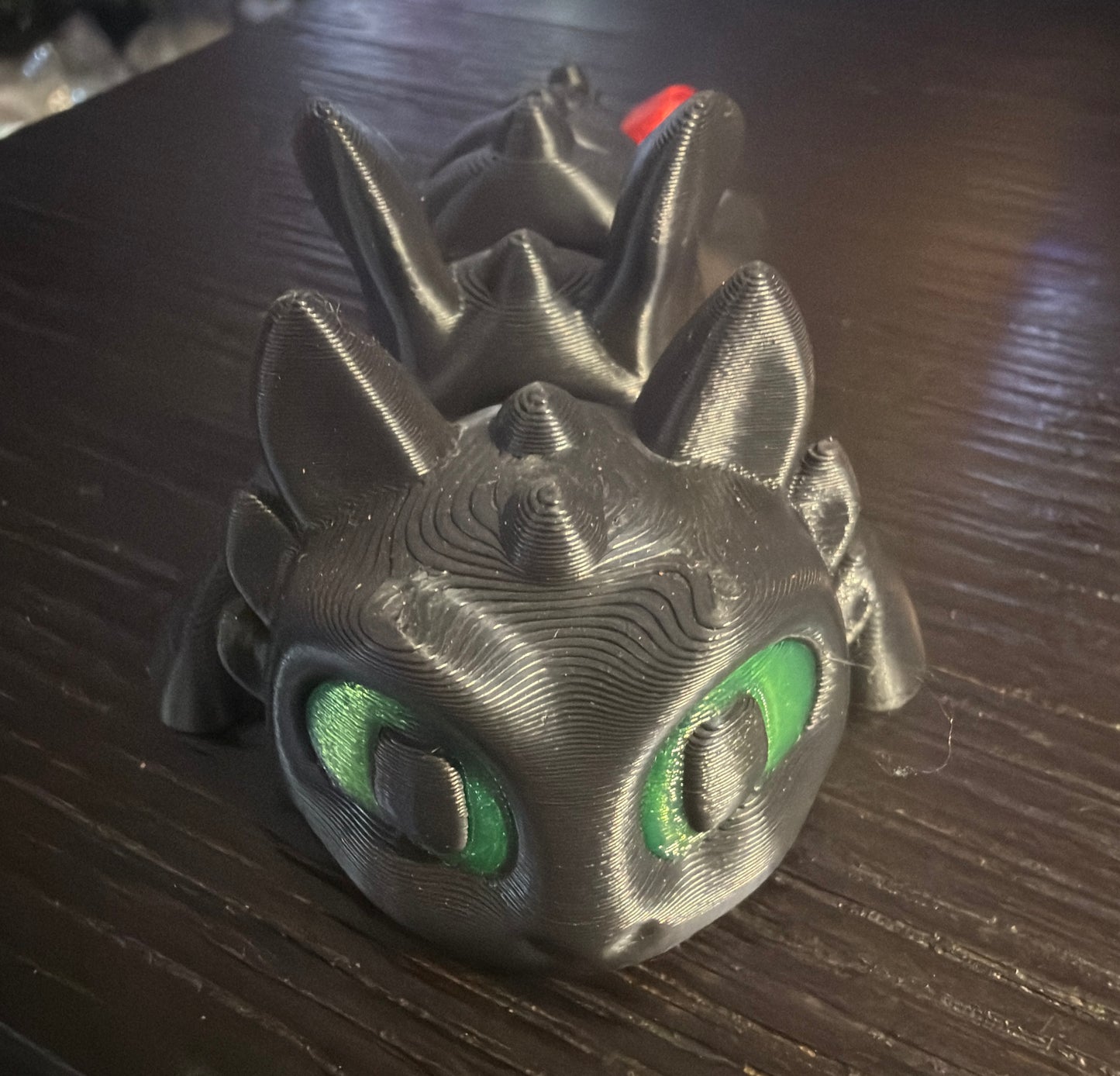 Baby Toothless and Light Fury 3D Printed