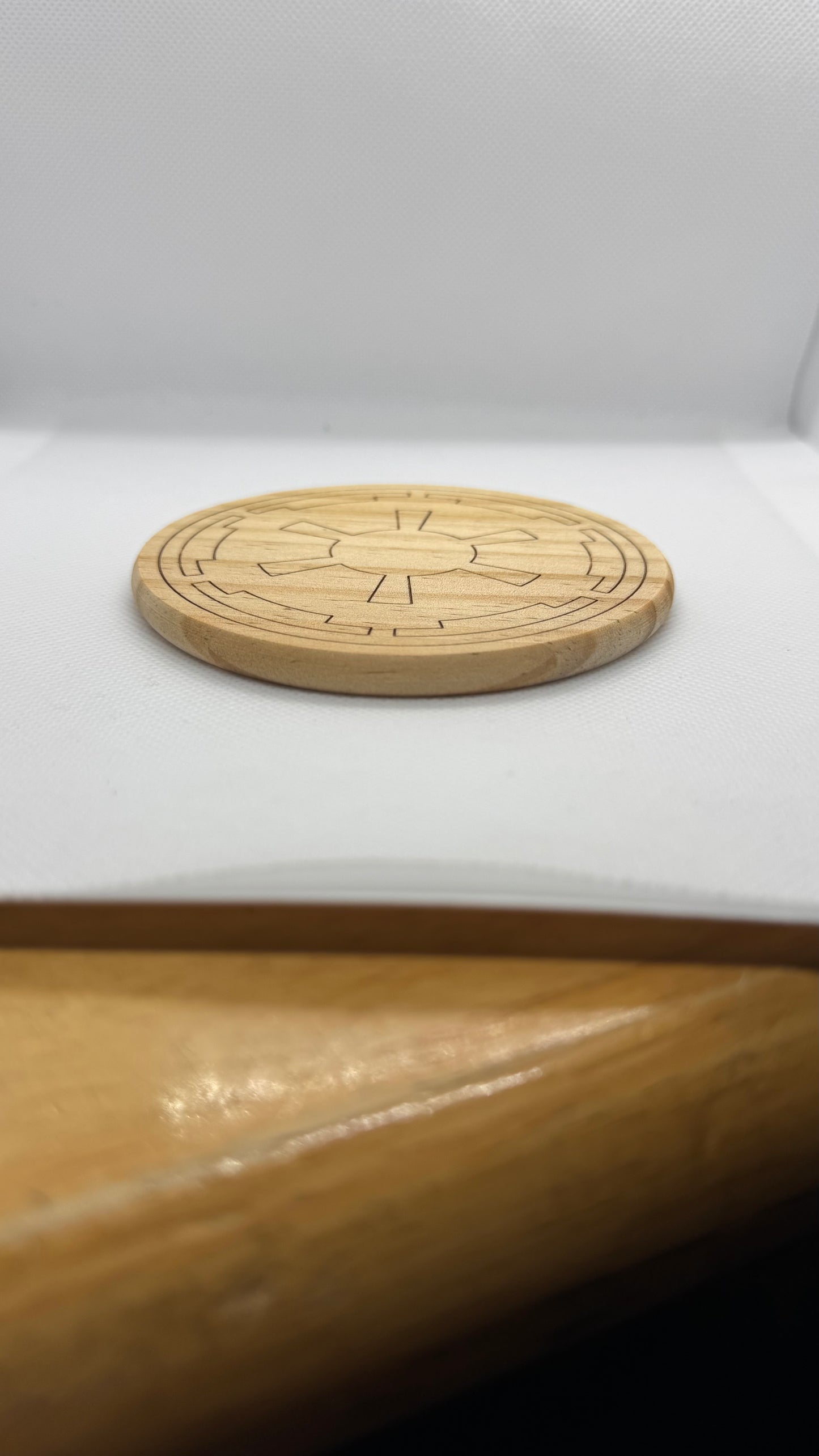 Star Wars Imperial and Rebel Wood Coasters