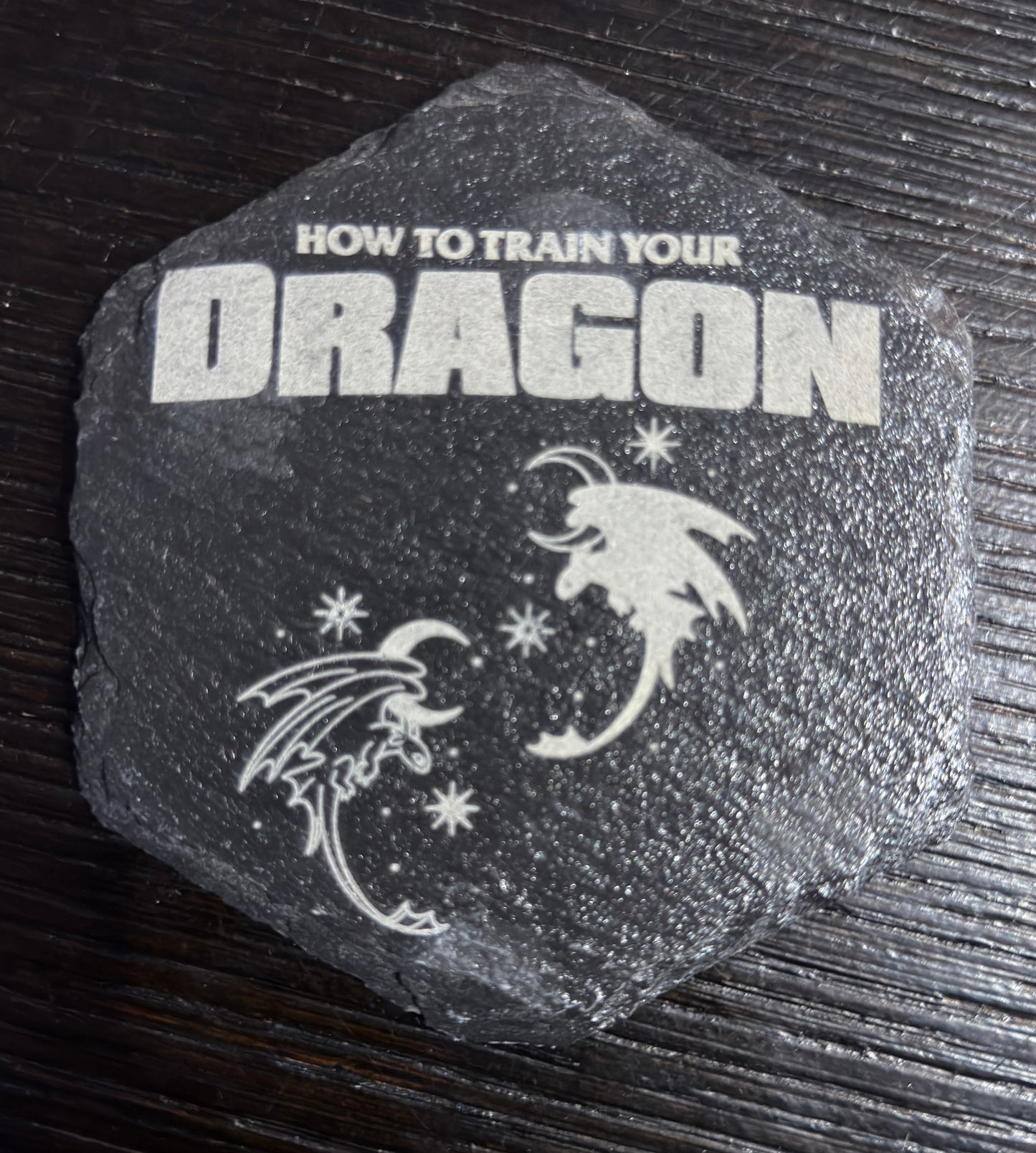 How To Train Your Dragon Laser Engraved Coasters