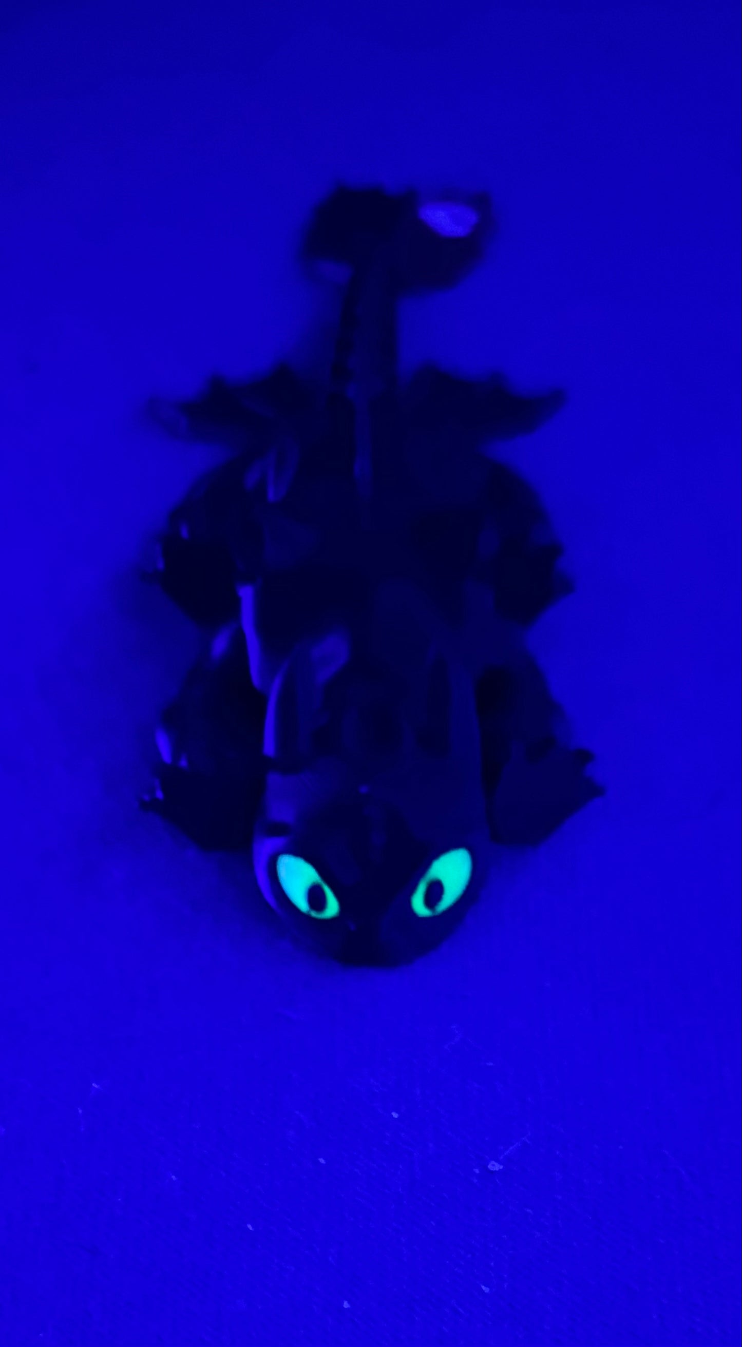 3D Printed Flexi Toothless and Light Fury