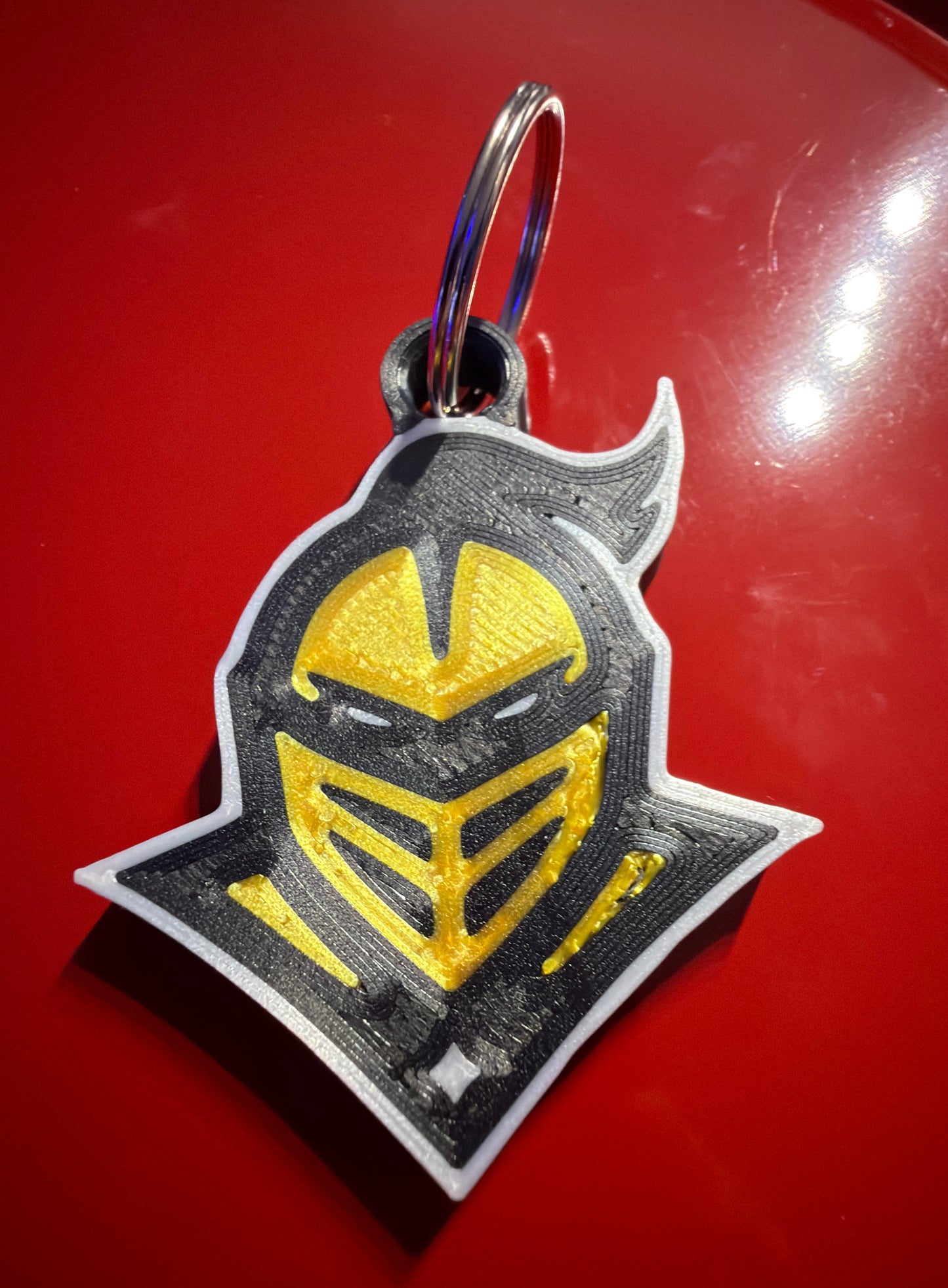 UCF Knightro 3D Printed Keychain