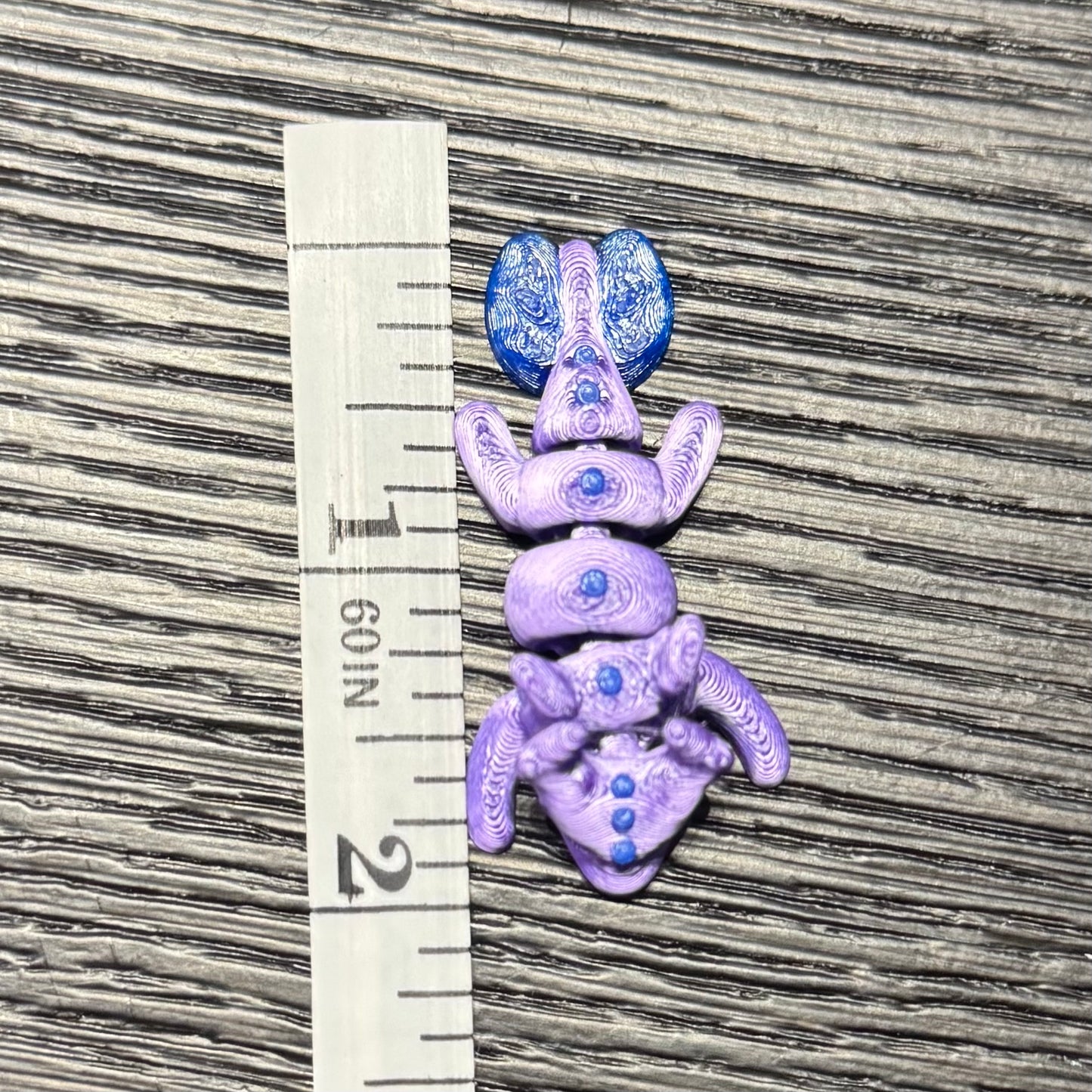 2” Micro Articulated Flexible 3D Printed Dragon (Small - 2" long)