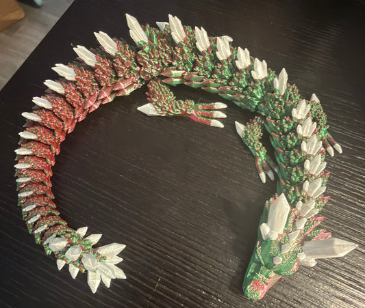 Wicked Inspired 15” Articulated Crystal Dragon