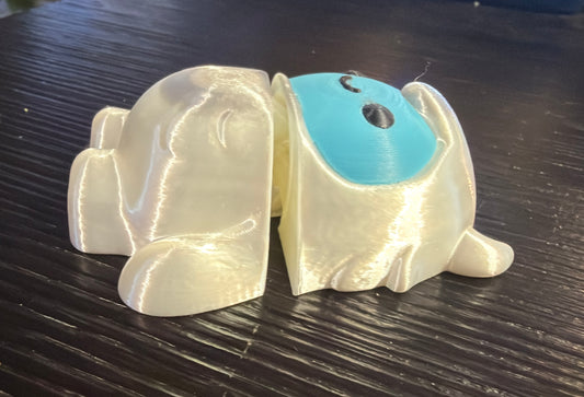Yeti Fidget Toy Bobblehead 3D Print