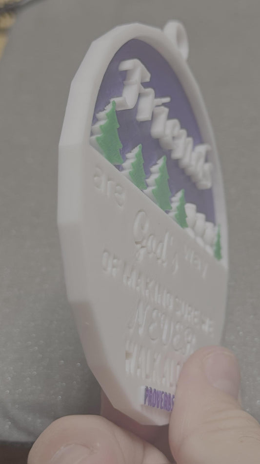 Friends Christmas Ornament