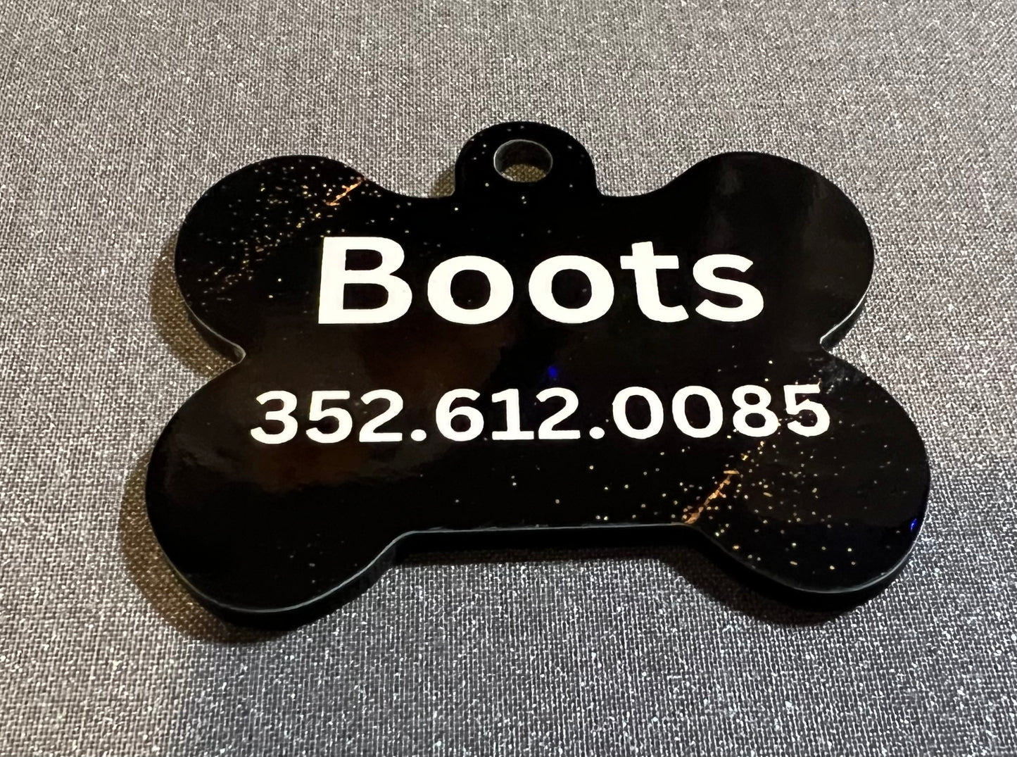 Custom Double Sided Sublimation Animal Name Tag