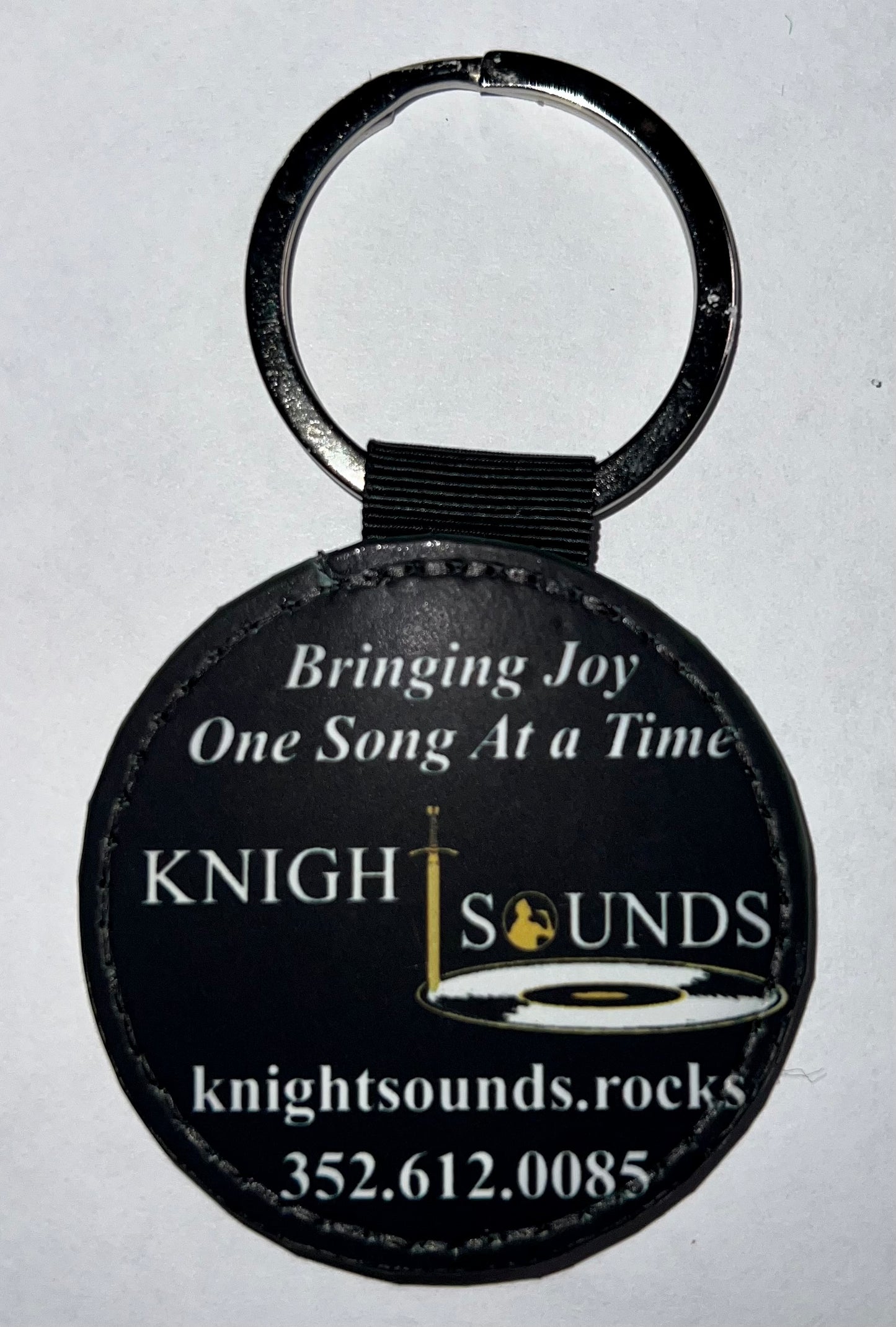 Custom Leather Keychain with Your Logo or Photo