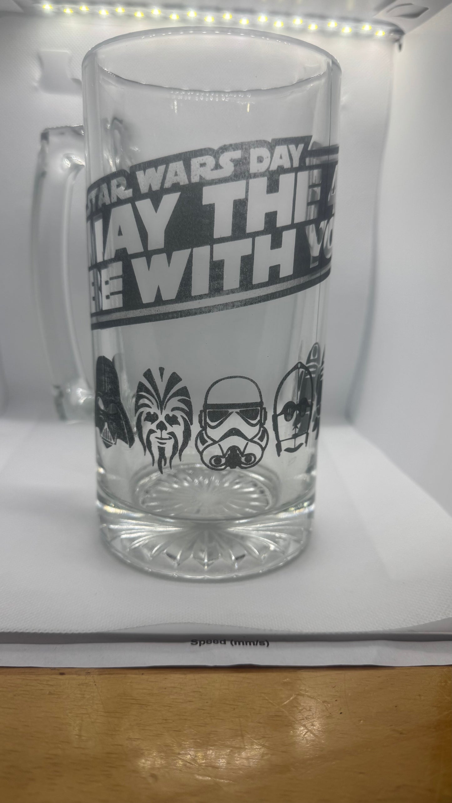 May the 4th Be With You Star Wars Glass Mug