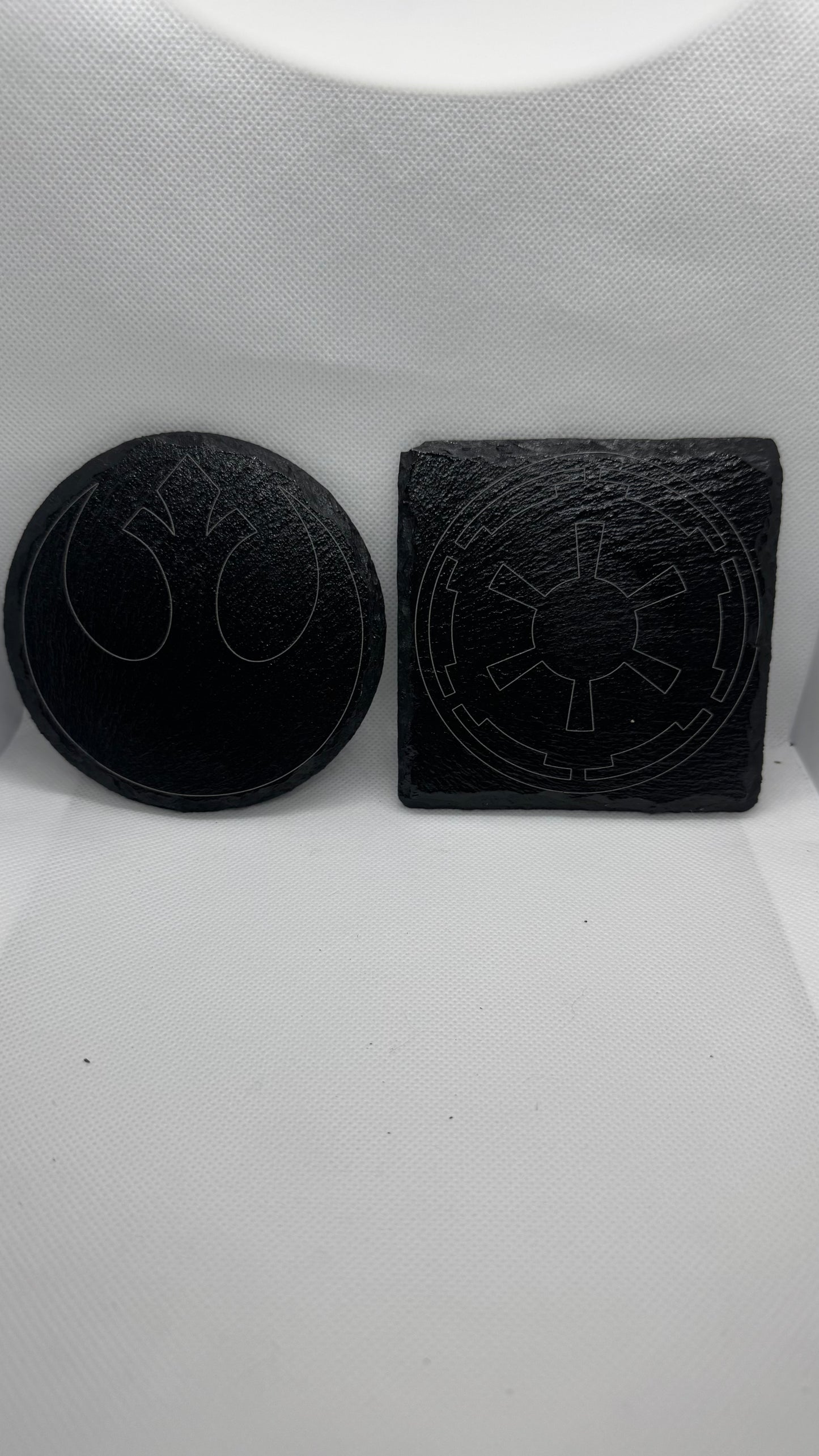 Star Wars Imperial and Rebel Slate Coasters