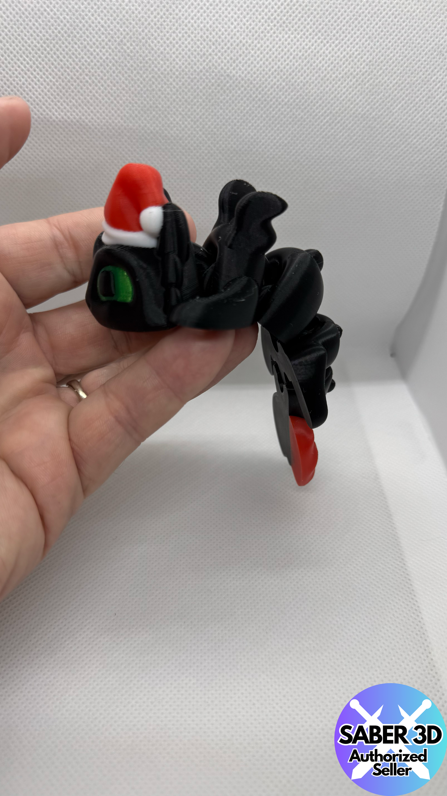 Santa's Helper Toothless and Light Fury