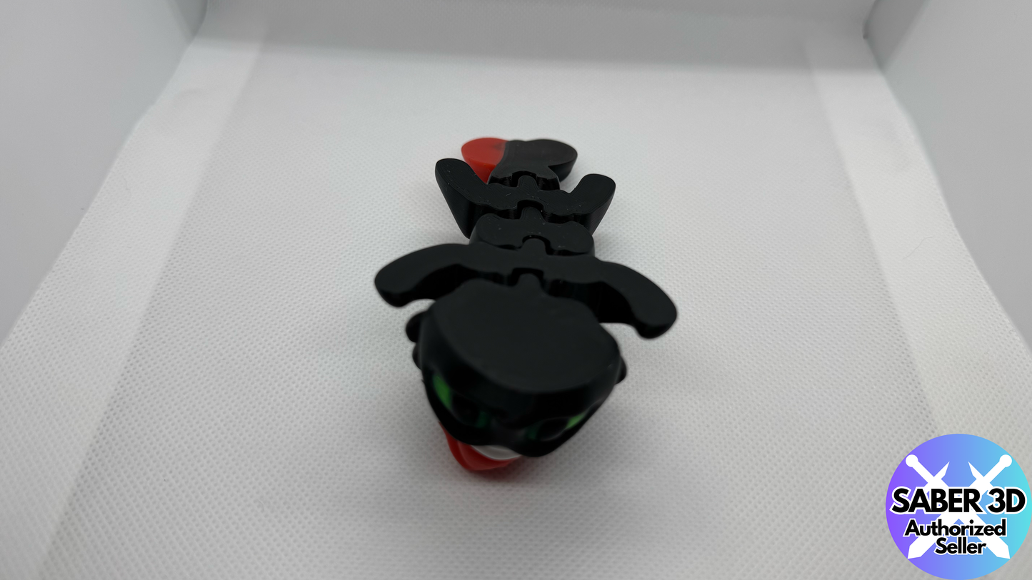 Santa's Helper Toothless and Light Fury