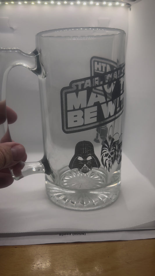 May the 4th Be With You Star Wars Glass Mug