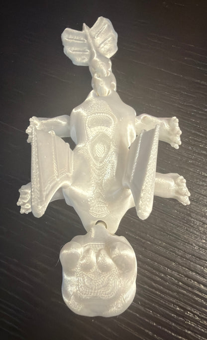 Baby Toothless and Light Fury 3D Printed