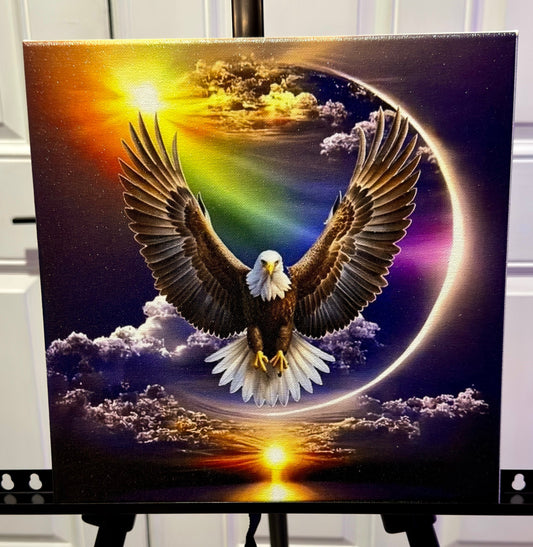 Celestial Wings Canvas Print