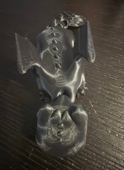 Baby Toothless and Light Fury 3D Printed