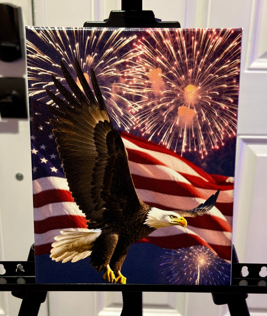 Freedom's Flight Canvas Print