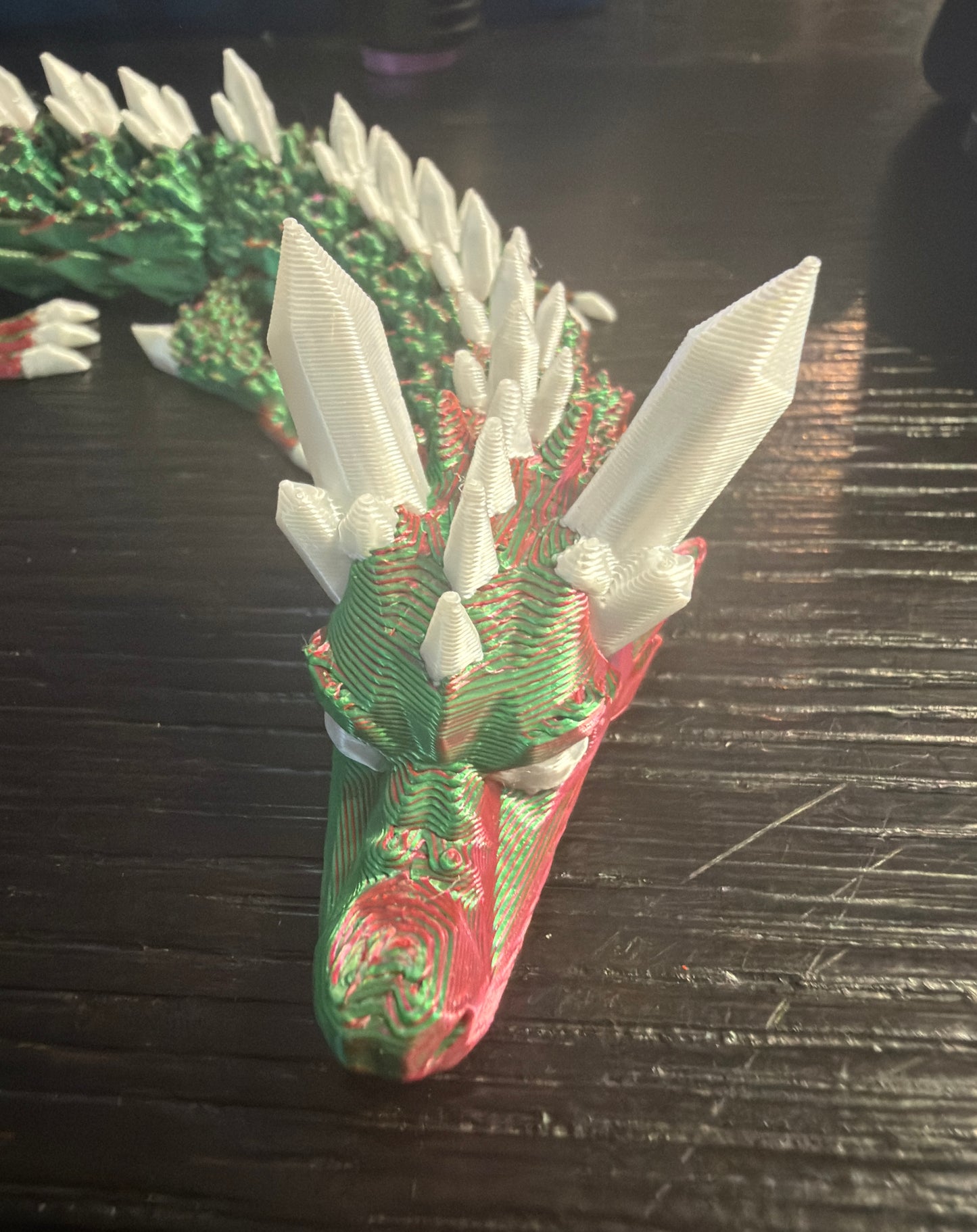 Wicked Inspired 15” Articulated Crystal Dragon
