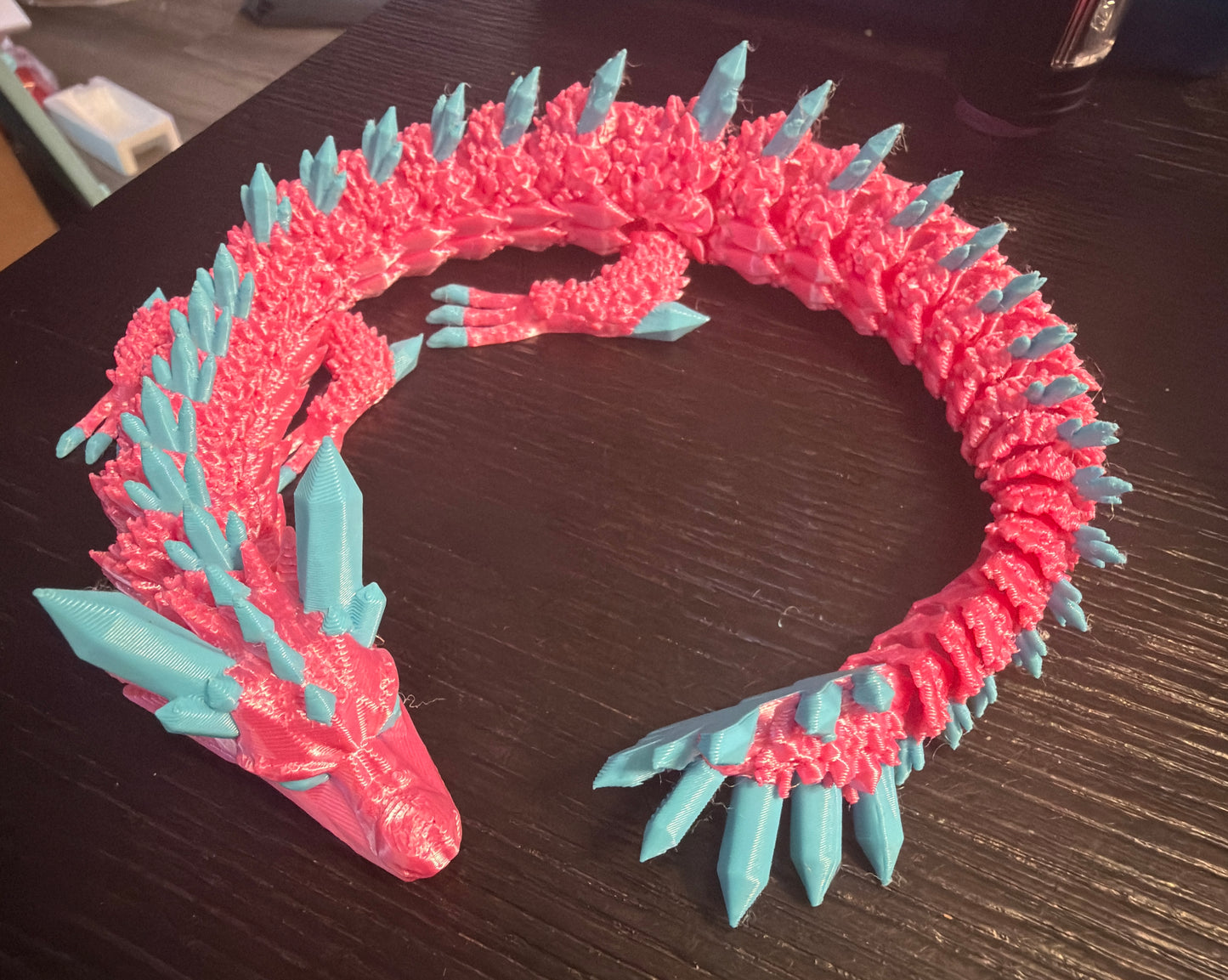 Wicked Inspired 15” Articulated Crystal Dragon