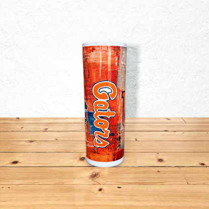 Florida Gators 20 oz Skinny Tumbler