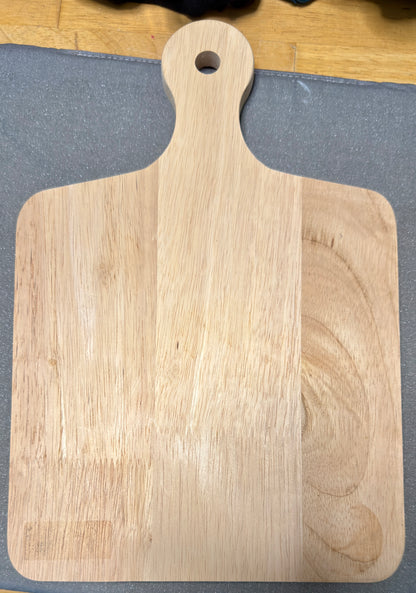 UCF Knights Laser Engraved Cutting Board 12” x 8”