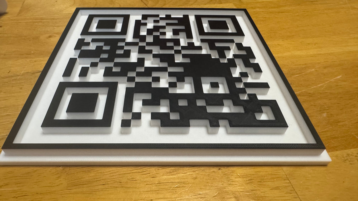 3D QR Code - Get Any Website Linked To This Custom QR Code