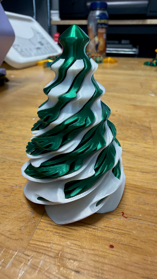 Twisty Christmas Tree Fidget Toy and Decor