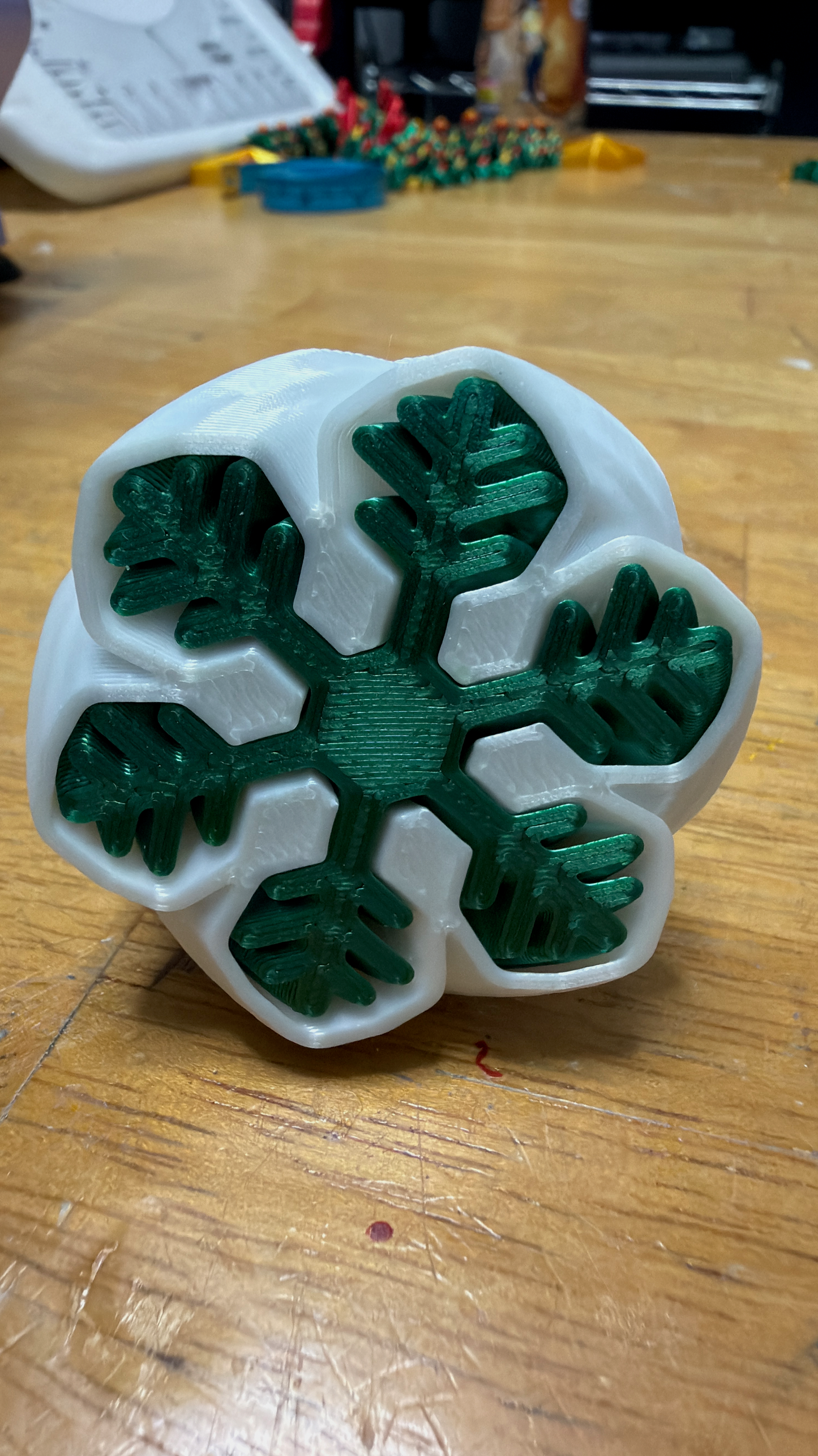 Twisty Christmas Tree Fidget Toy and Decor