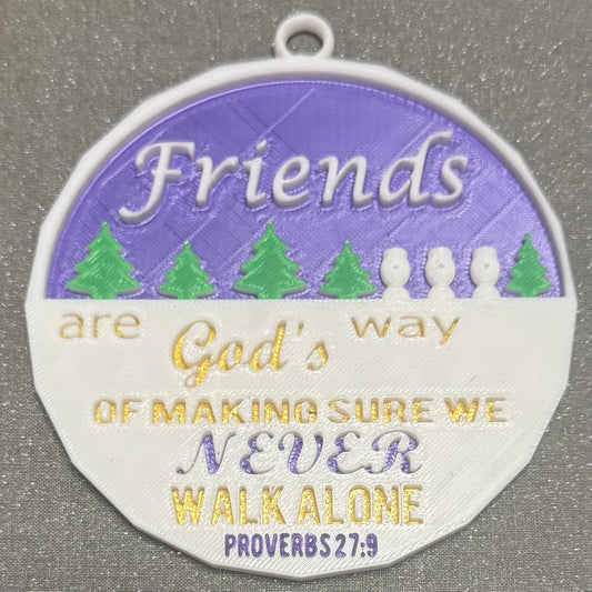 Friends Christmas Ornament