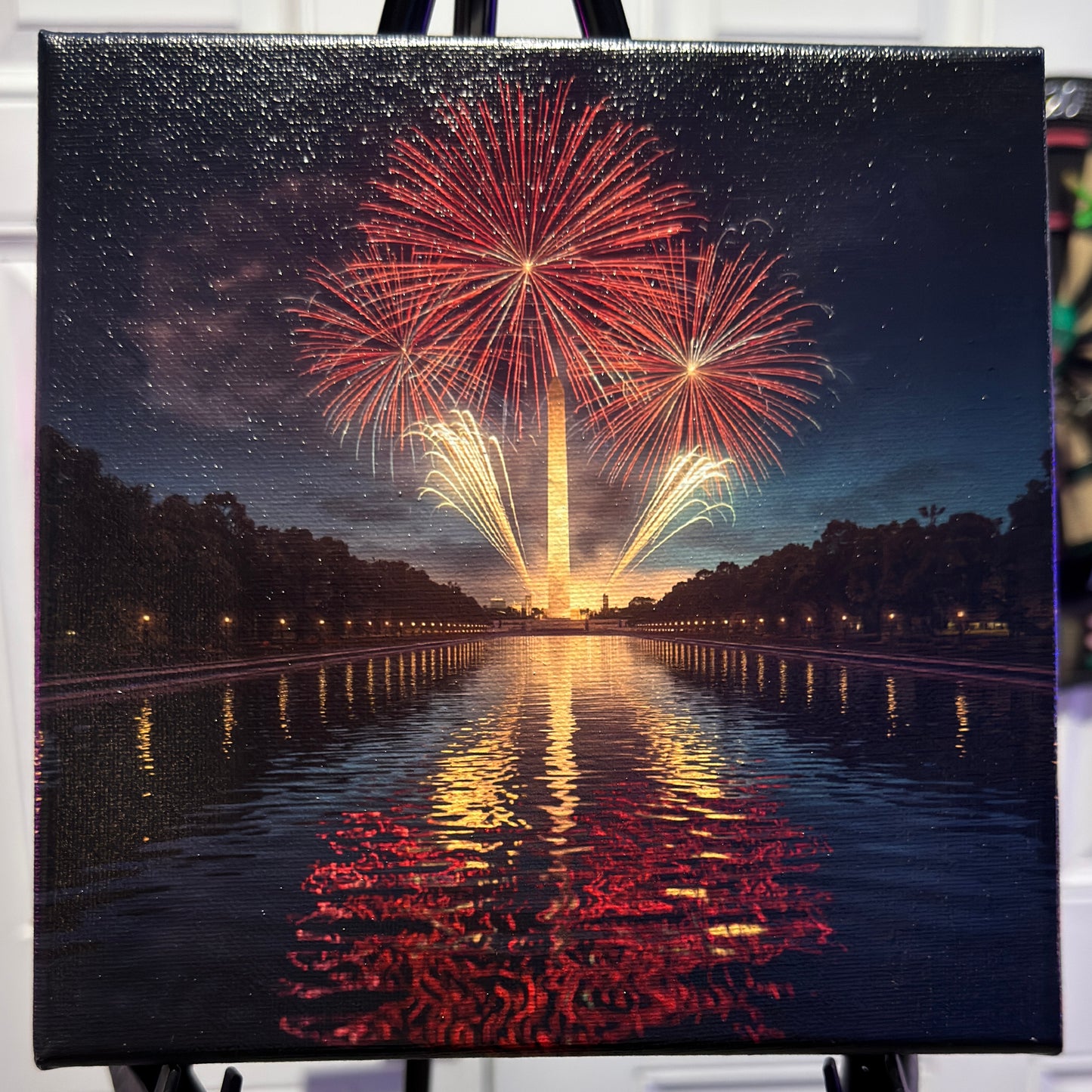 Father’s Pride Canvas Print