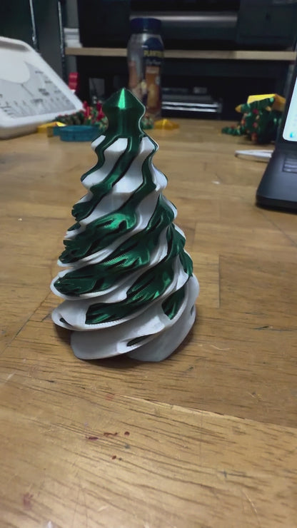 Twisty Christmas Tree Fidget Toy and Decor