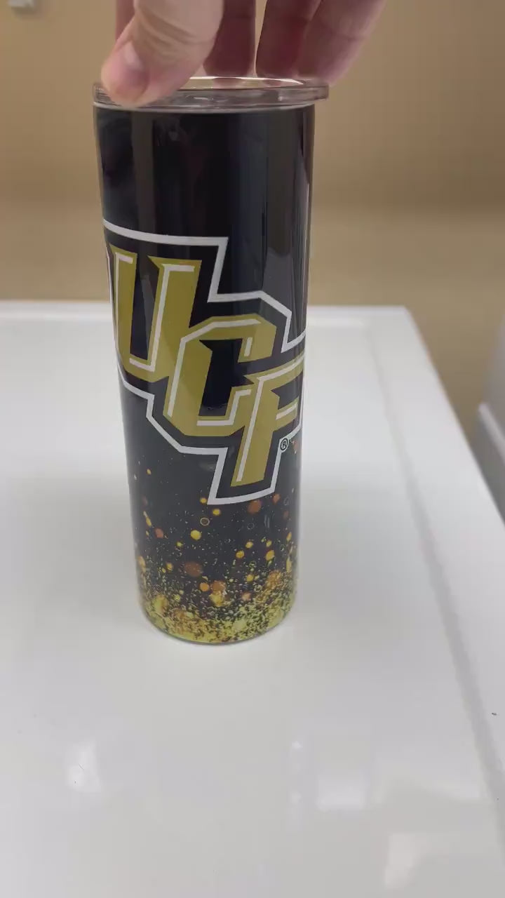 UCF Knights 20 oz Skinny Tumbler