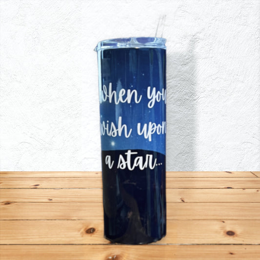 When You Wish Upon A Star 20 oz Skinny Tumbler