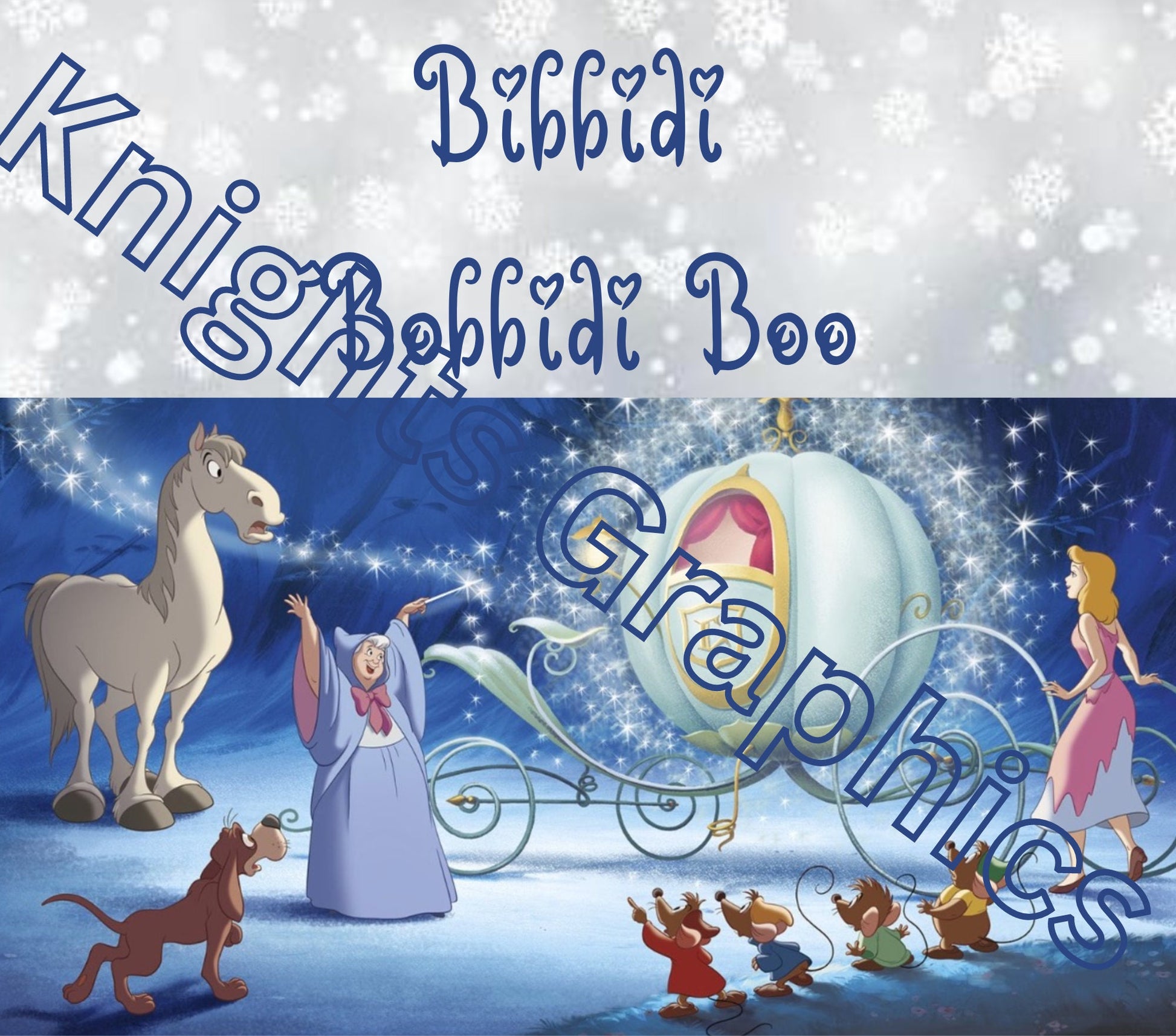 Bibbidi Bobbidi Boo 20 oz Tumbler Downloadable Design